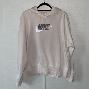Nike Oversized Tan Hoodie